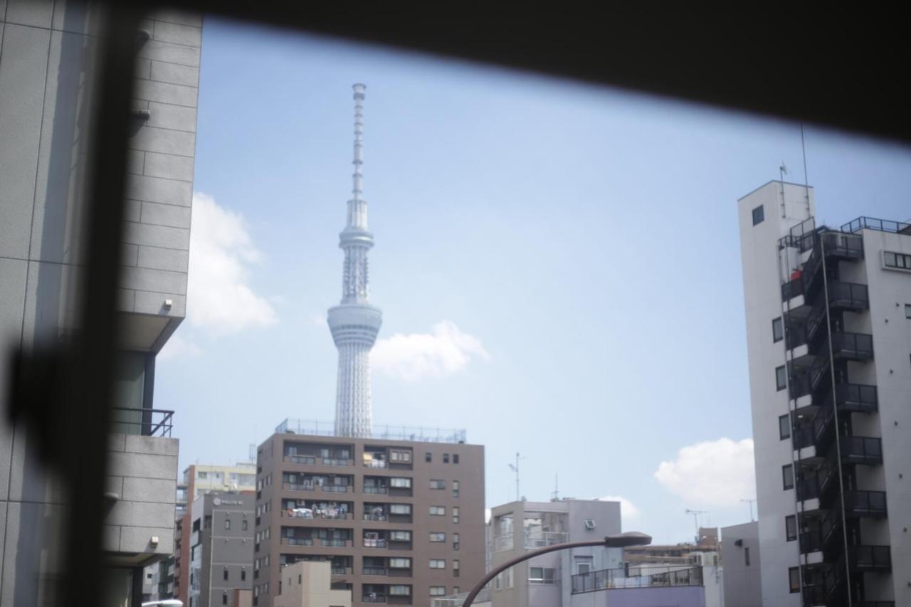 ぷふか浅草 Hotell Tokyo prefektur Exteriör bild