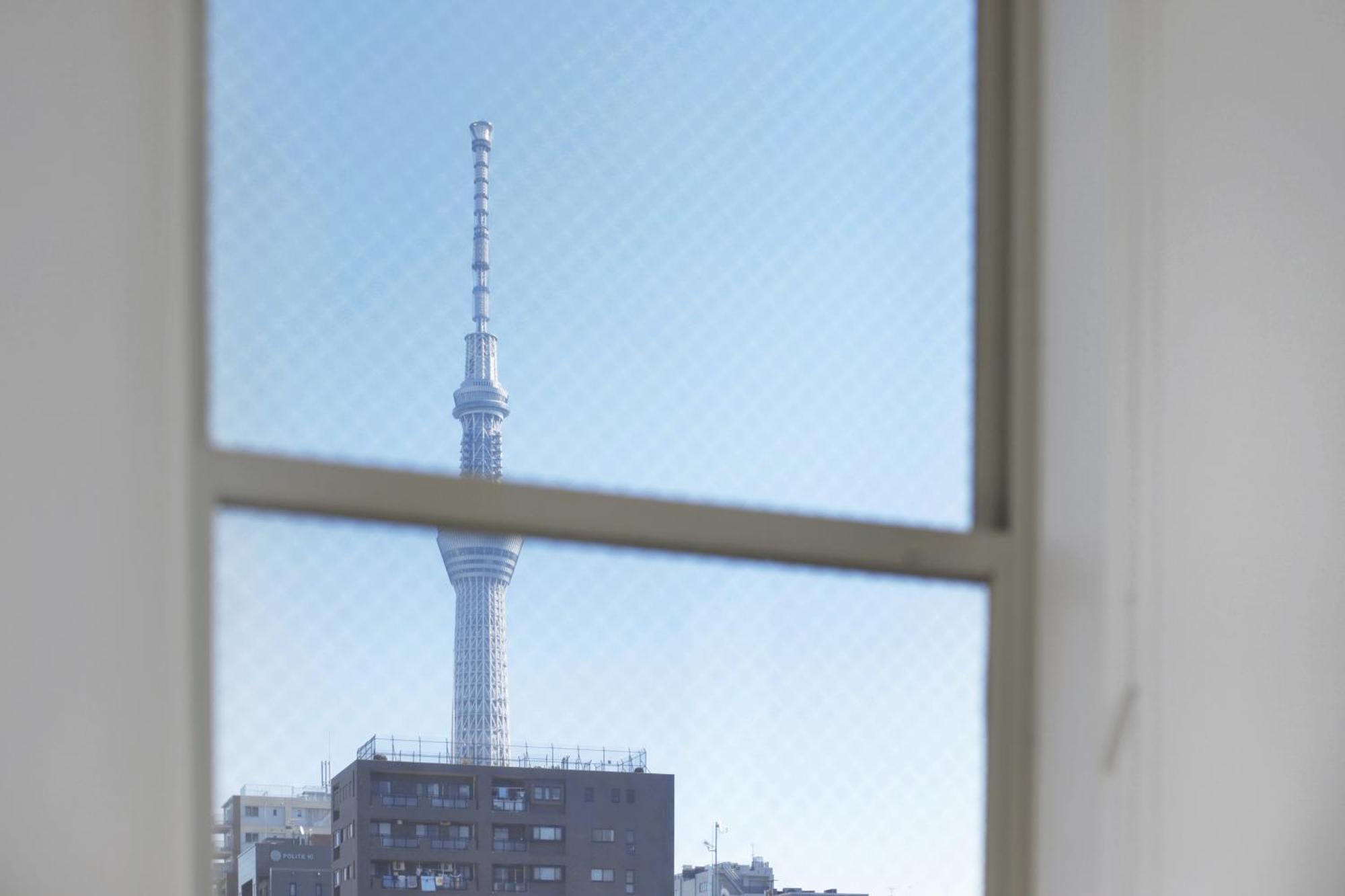 ぷふか浅草 Hotell Tokyo prefektur Exteriör bild